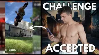 Cirque Du Soleil Artist VS Olympic Gymnast｜Challenge Accepted #1