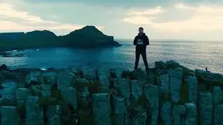 The drone selfie that won an award (Giant's Causeway, Northern Ireland)
