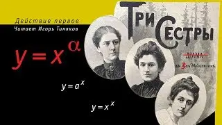 Три сестры. Действие первое. Степенная функция