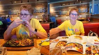 Triple Dipper Appetizer , Double Old Timer w/Cheese & Mix & Match Fajita Chili's Grill & Bar