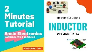 Basic Electronics - Two Minutes tutorial series: Episode 6 - Inductors