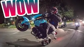 GROMS TEAR UP THE STREETS WITH EPIC WHEELIES
