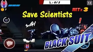 spiderman ultimate power android game - Saving scientists from the ISO-8 tests