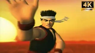 [Dreamcast] Virtua Fighter 3tb Opening/Ending [4K REMASTERED]