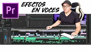 🟣 Vocal Effects🎙REVERB - WALKIE TALKIE - CHURCH - Adobe Premiere PRO