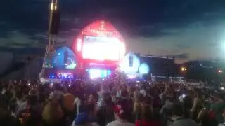 Самара. Фанаты после футбола Россия против Египта!(1)