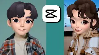 How to edit 3D Cartoon Face Animation in Capcut Video Editing Tutorials