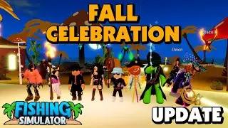 Fishing Simulator - Fall/Autumn Celebration - Update