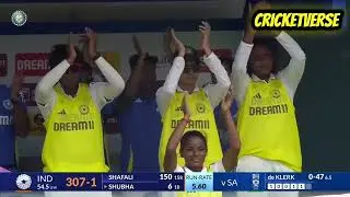 India vs South Africa  1st women test match day 1 highlights 2024