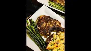 How To Make the Perfect TENDER STEAK I Pan Seared then Finished in the oven I Baked Potato Recipe