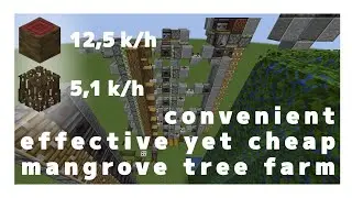 Convenient Effective Yet Cheap Mangrove Tree Farm (it works! (still does in 1.20!!))