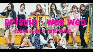 Pristin - Wee Woo (Letra fácil / Easy lyric)