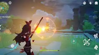 First Try Genshin Impact Using Realme 6 Pro while Recording