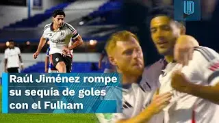 Raúl Jiménez rompe su sequía de goles al anotar de penalti en la victoria del Fulham