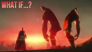 Ultron splits Thanos in half