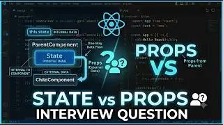 React Interview Question: State vs Props