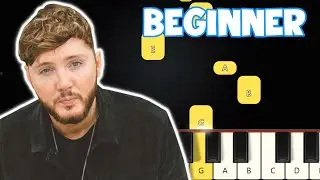 Say You Won't Let Go - James Arthur | Beginner Piano Tutorial | Easy Piano