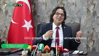 CHP DENİZLİ İL BAŞKANI ALİ OSMAN HORZUM , EĞİTİM ÖĞRETİMDEKİ SORUNLARI VE GÜNDEMİ DEĞERLENDİRDİ