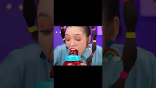 девушка пытается желе шеф-повара