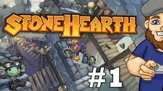 Alpha 17 is here! | Stonehearth Alpha 17 | Let's Play #1