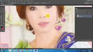 How to use adjustment brightness and portraiture plugin | Adobe Photoshop CS6 Tutorial#14