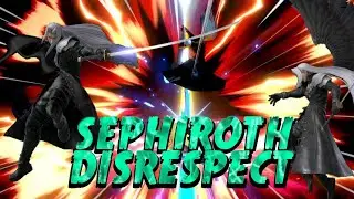 OCTASLASH PUNISHES AND SIDE B COMBOS ((Super Smash Bros. Ultimate Sephiroth Montage))