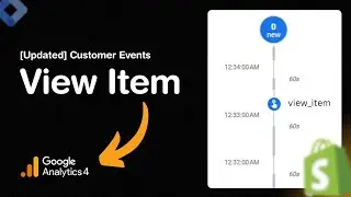 [Customer Pixel] Ga4 View Item Event for Shopify using Google Tag Manager