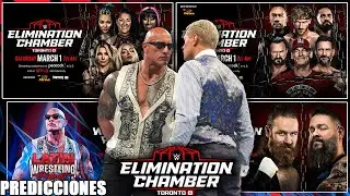 PREDICCIONES WWE ELIMINATION CHAMBER 2025