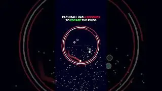 Each ball has 4 seconds #satisfying #simulation #trending
