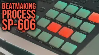 Beatmaking Process on Roland SP-606 and SP-404mk2 | #sp606 #sp404mk2  |