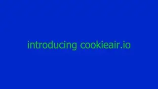 Indroducing cookieair.io