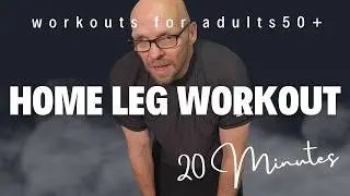 Easy 10-Minute Leg Workout for Beginners Over 50 | Low-Impact, Dumbbells Optional!