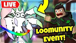 🔴 LIVE *LOOMUNITY EVENT* On My Friend's Account! - Can we get the GAMMA TERRI? (Loomian Legacy)
