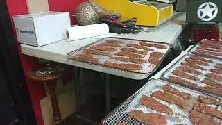 laying out the meat 🥓