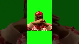 Druski praying meme Green Screen