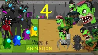 Among Us vs Skibidi Tolitet 4 ! ANIMATION