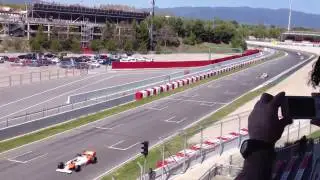 Carrera F1 clásicos Espíritu de Montjuïc 2013 en Montmeló