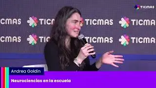 Andrea Goldín Neurociencias en la escuela Feria del libro 2023