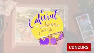 📢CONCURS: Aboneaza-te la canalul Cufarul cu Basme si povesti si poti castiga o carte de colorat
