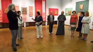 Адкрыццё выставы "Муж, Мужчына, Воін" у Нацыянальным мастацкім музеі РБ