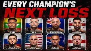 PREDICTING EVERY UFC CHAMPION'S NEXT LOSS