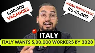 Italy to Hire 500,000 Foreign Workers by 2028 – Full Details!