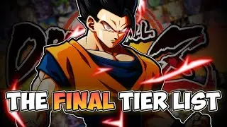 THE FINAL DBFZ TIER LIST!!