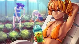 Бесконечное Лето Прохождение С Озвучкой Часть 4 (Все Горячее💖)