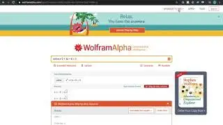 Wolfram|Alpha Overview Video