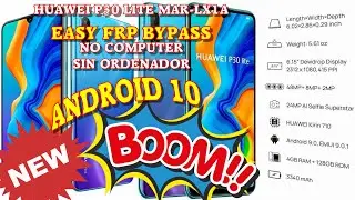 HUAWEI P30 LITE MAR LX1A FRP BYPASS