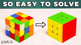 HOW TO SOLVE 3x3 RUBIKS CUBE | The Easiest Way | Tutorial Part 2
