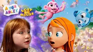 A for ADLEY: Lost in the Movies  🎬  FiLM DAY with our FAMiLY!! behind the scenes making our movie!