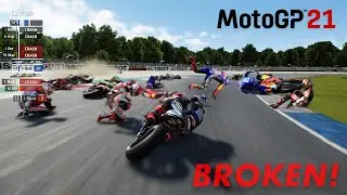 MotoGP 21 - BROKEN GAME 🤣