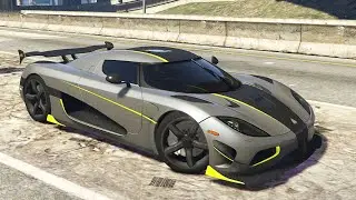 Тест скорости Overflod Ahera (Koenigsegg Agera) 